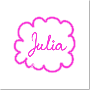 Julia. Female name. Posters and Art